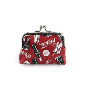 Red Coca-Cola coin purse